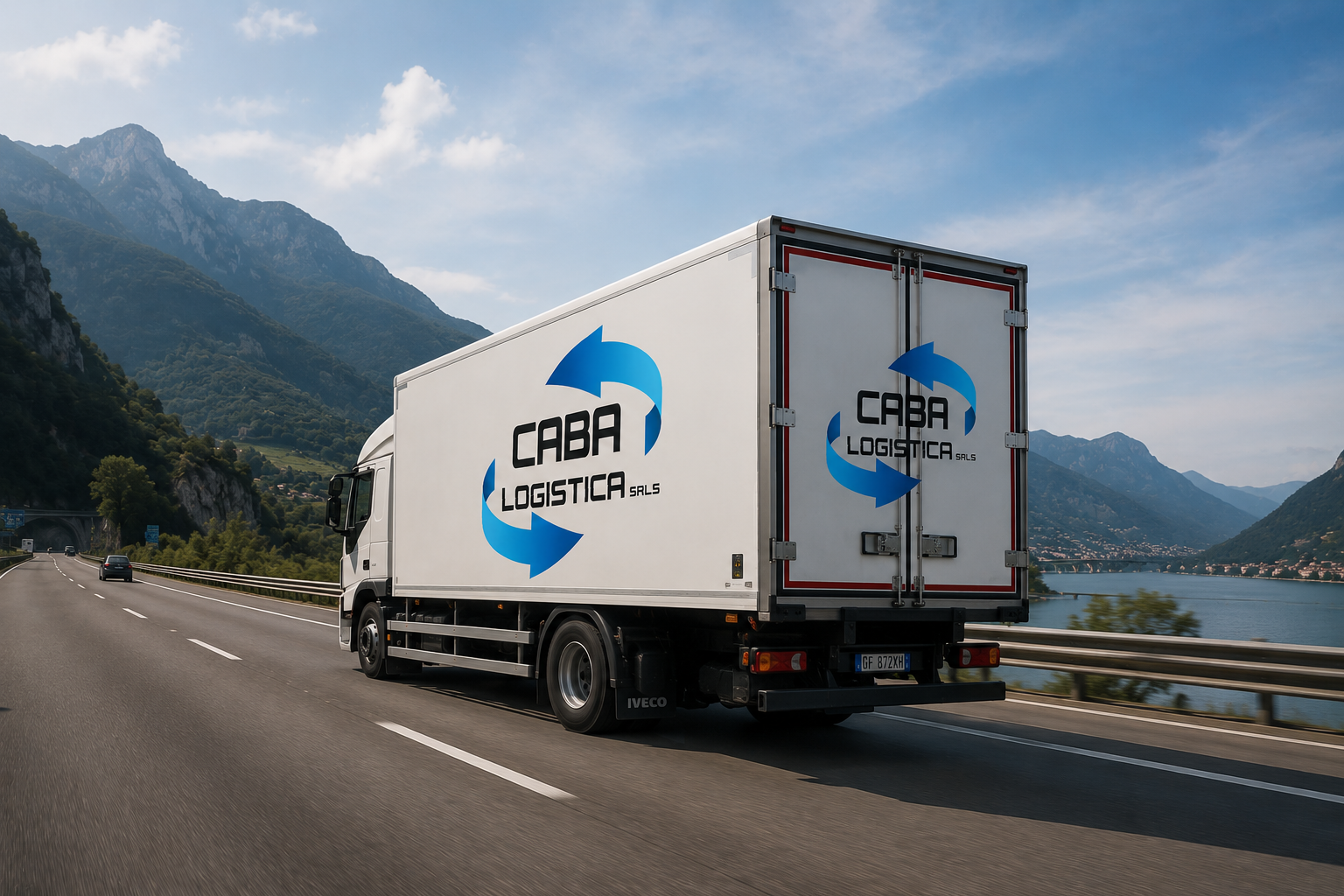 Mezzo refrigerato CABA Logistica su strada